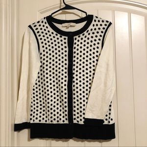 3/$20 🌸 LOFT Women’s Polka Dot Cardigan